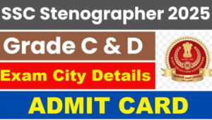 SSC Stenographer